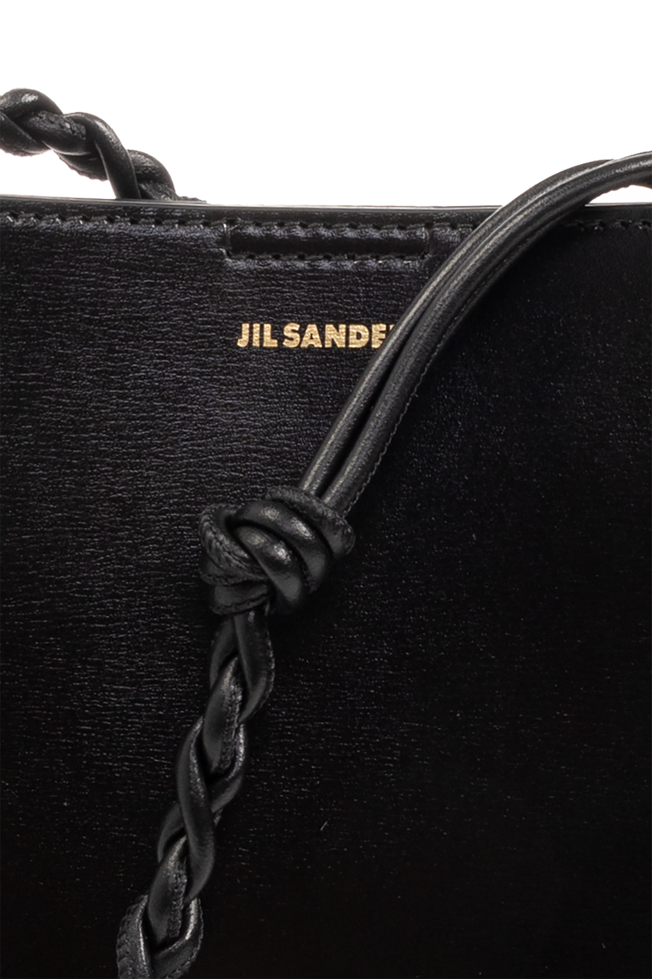 Black 'Tangle Ring' shoulder bag JIL SANDER - Vitkac Italy